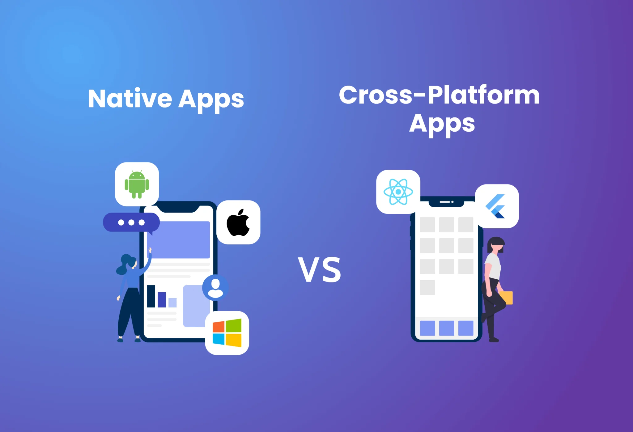 Application mobile : faut-il choisir le natif ou le cross-platform ?